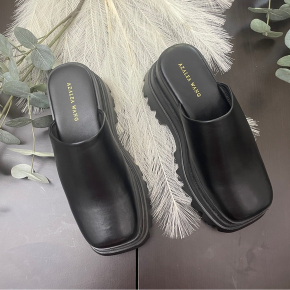 NWT AKIRA Azalea Wang Platform Wedges - Picture 5 of 5